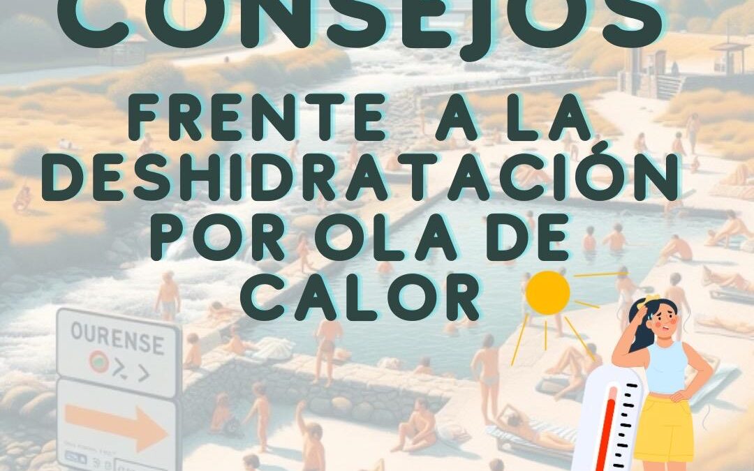 Consejos frente a la deshidratación por ola de calor